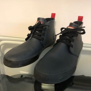 Men's Navy Hunter Bakerson Rain Shoe